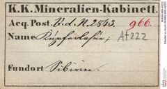 Etiketten zu Azurit (NHMW-MIN-At222)